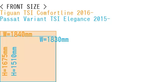 #Tiguan TSI Comfortline 2016- + Passat Variant TSI Elegance 2015-